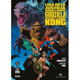 Liga de la justicia vs Godzilla vs Kong